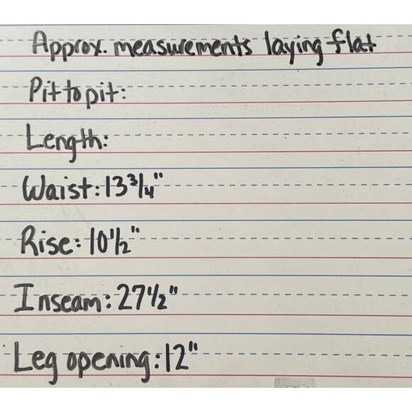 PAIGE Cindy Double Button Front Seam Straight Leg Split Ankle Washed Obsidian 28 - Picture 14 of 14